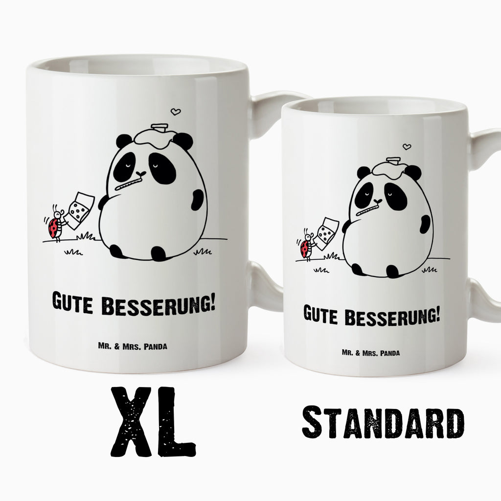 XL Tasse Easy & Peasy Gute Besserung  XL Tasse, Große Tasse, Grosse Kaffeetasse, XL Becher, XL Teetasse, XL Becher, spülmaschinenfest, Jumbo Tasse, Groß  