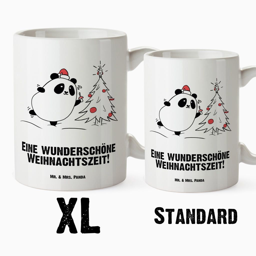 XL Tasse Easy & Peasy Weihnachtszeit  XL Tasse, Große Tasse, Grosse Kaffeetasse, XL Becher, XL Teetasse, XL Becher, spülmaschinenfest, Jumbo Tasse, Groß  