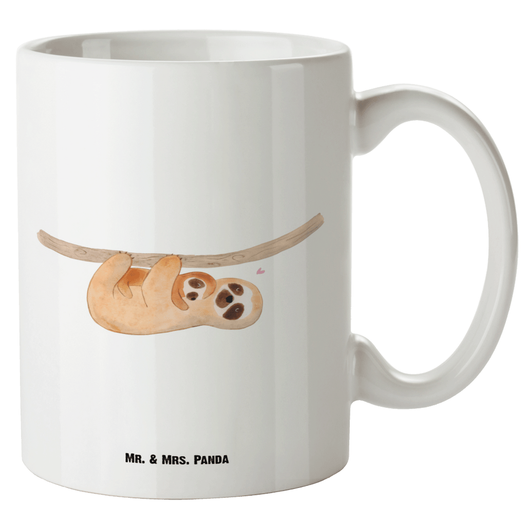 XL Tasse Faultier mit Kind XL Tasse, Große Tasse, Grosse Kaffeetasse, XL Becher, XL Teetasse, spülmaschinenfest, Jumbo Tasse, Groß, Faultier, Faultier Geschenk, Faultier Deko, Kind, Baby, Liebe, Mutter, Mama, Geburt, Kinder, Faulheit, Spaß, Niedlichkeit