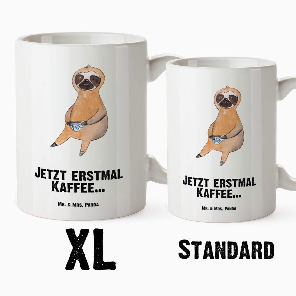 XL Tasse Faultier Kaffee XL Tasse, Große Tasse, Grosse Kaffeetasse, XL Becher, XL Teetasse, spülmaschinenfest, Jumbo Tasse, Groß, Faultier, Faultier Geschenk, Faultier Deko, Faultiere, faul, Lieblingstier, Kaffee, erster Kaffee, Morgenmuffel, Frühaufsteher, Kaffeetasse, Genießer, Coffee, Kaffeegetränk