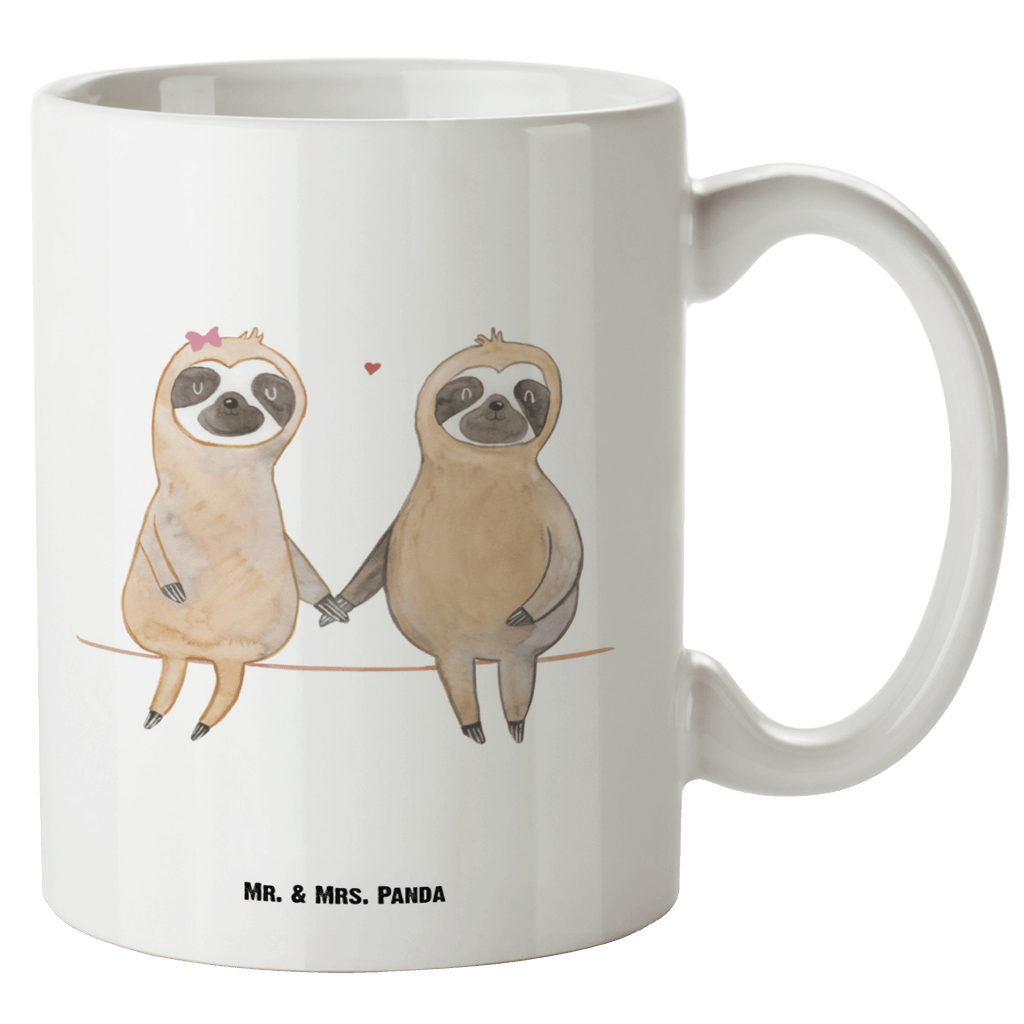 XL Tasse Faultier Pärchen XL Tasse, Große Tasse, Grosse Kaffeetasse, XL Becher, XL Teetasse, spülmaschinenfest, Jumbo Tasse, Groß, Faultier, Faultier Geschenk, Faultier Deko, Faultiere, faul, Lieblingstier, Liebe, Liebespaar, Faultierliebe, Faultierpärchen, verliebt, verlobt, gemeinsam, relaxen, Pärchen, Beziehung, Langsamkeit
