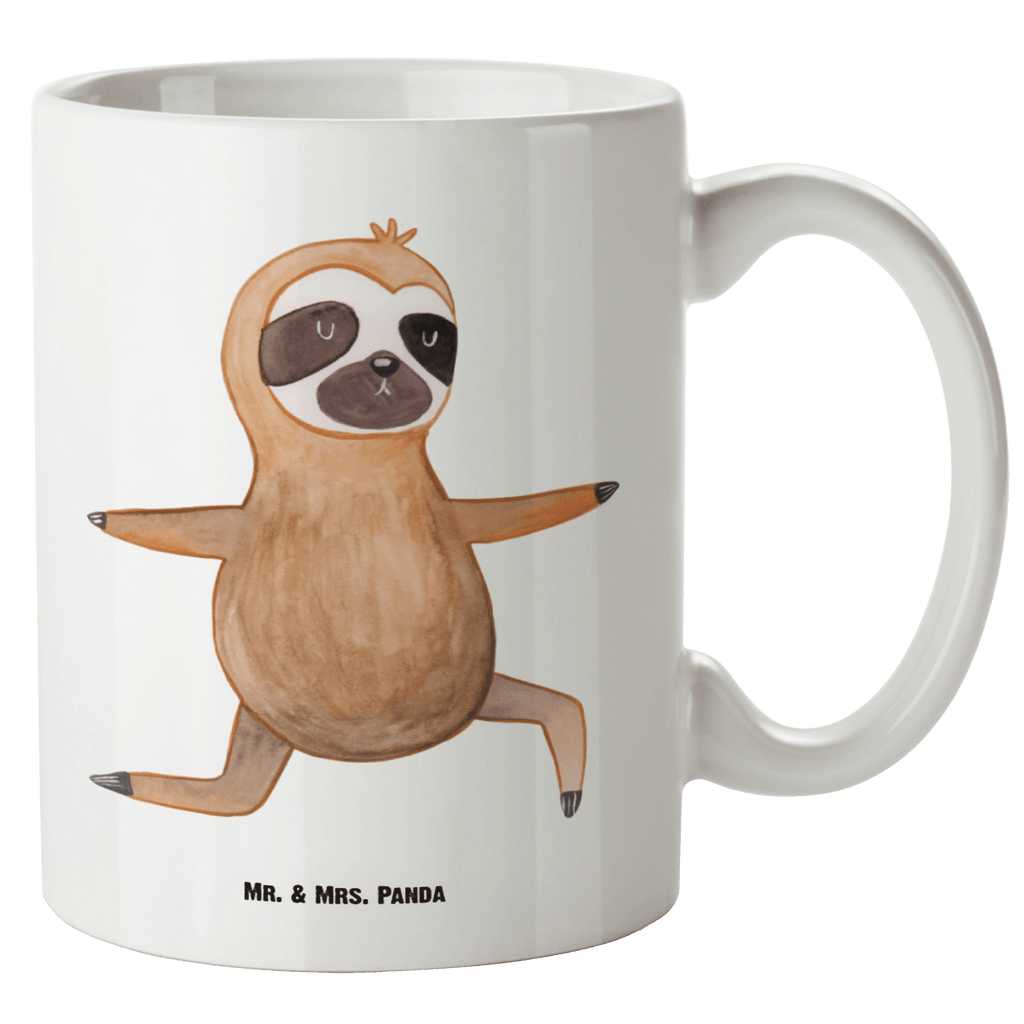 XL Tasse Faultier  Yoga XL Tasse, Große Tasse, Grosse Kaffeetasse, XL Becher, XL Teetasse, spülmaschinenfest, Jumbo Tasse, Groß, Faultier, Faultier Geschenk, Faultier Deko, Faultiere, faul, Lieblingstier, Yoga, Namaste, Krieger, Yogaübungen, Meditation, Atmung, Gelassenheit, Entspannung