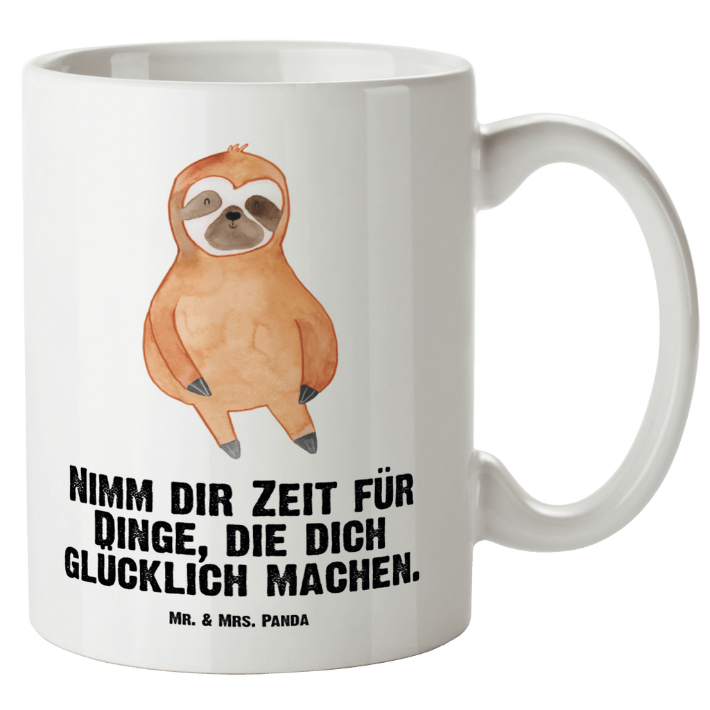 XL Tasse Faultier Zufrieden XL Tasse, Große Tasse, Grosse Kaffeetasse, XL Becher, XL Teetasse, spülmaschinenfest, Jumbo Tasse, Groß, Faultier, Faultier Geschenk, Faultier Deko, Faultiere, faul, Lieblingstier, Pause, relaxen, Glück, glücklich, zufrieden, happy, Zufriedenheit, Gelassenheit, Ruhe, Frieden