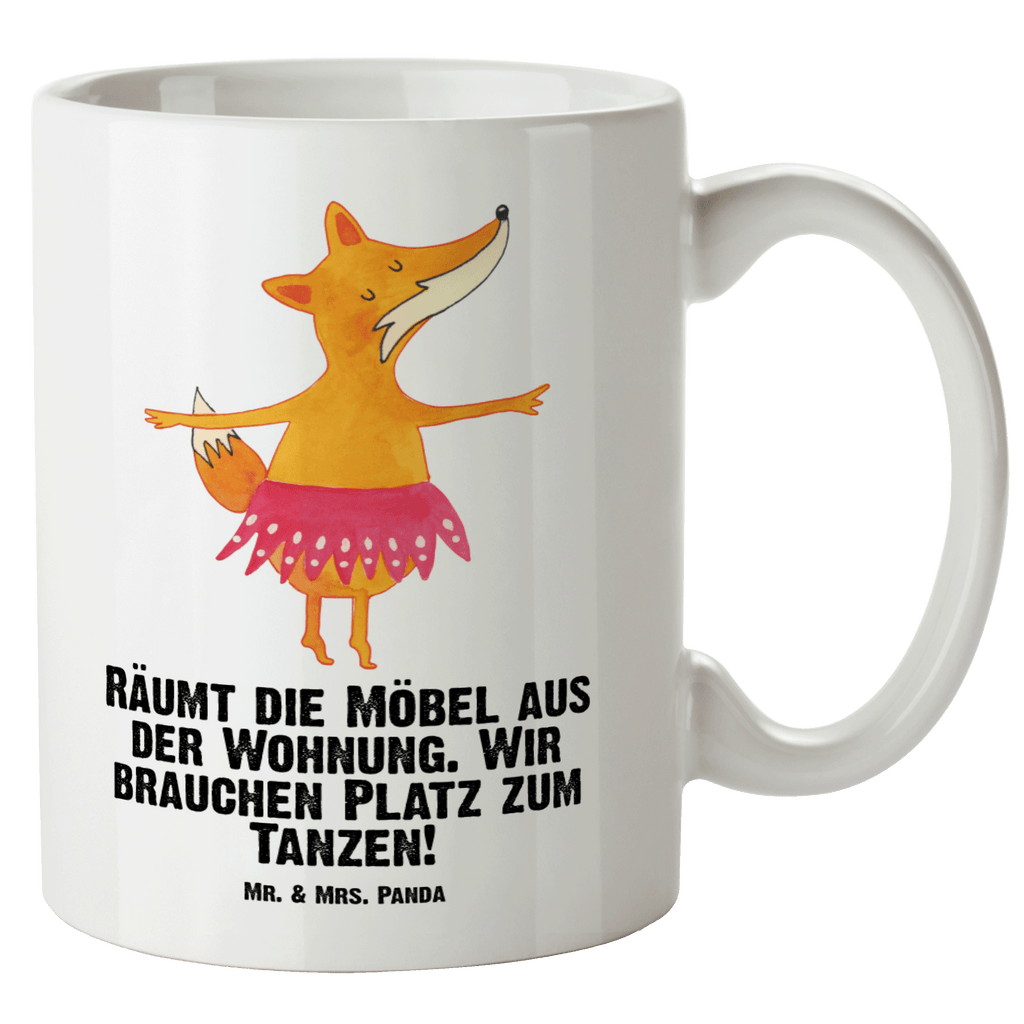 XL Tasse Fuchs Ballerina XL Tasse, Große Tasse, Grosse Kaffeetasse, XL Becher, XL Teetasse, spülmaschinenfest, Jumbo Tasse, Groß, Fuchs, Fuchs Spruch, Füchse, Füchsin, Ballerina, Ballett, Tänzerin, Tanzen, Party, Einladung, Geburtstag
