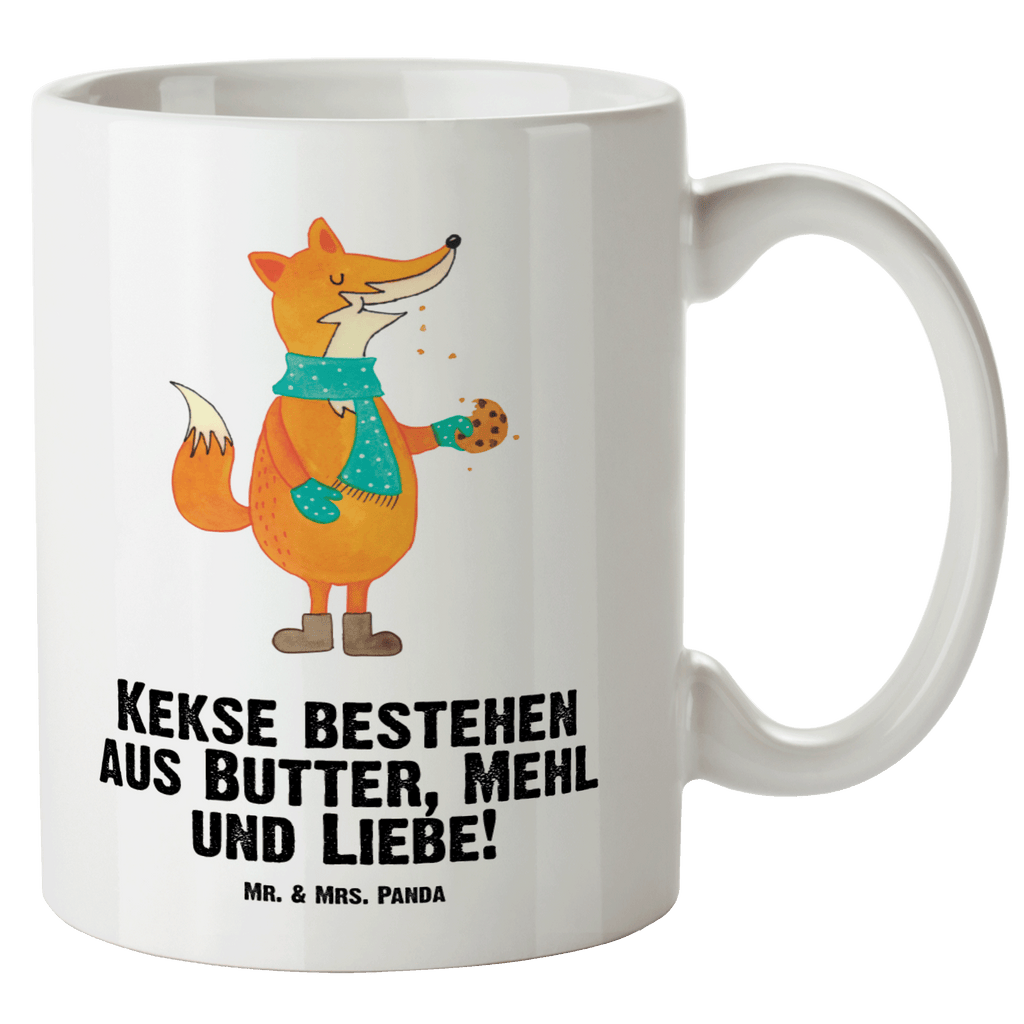 XL Tasse Fuchs Keks XL Tasse, Große Tasse, Grosse Kaffeetasse, XL Becher, XL Teetasse, spülmaschinenfest, Jumbo Tasse, Groß, Fuchs, Füchse, Backen Spruch, Kekse, Winter, Weihnachtszeit, Plätzchen, Liebe, Küche Deko