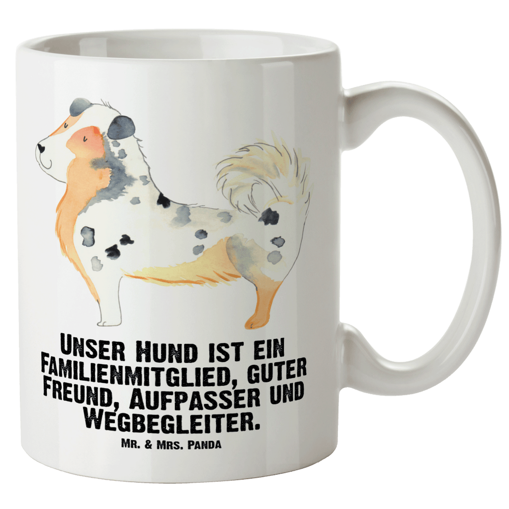 XL Tasse Australien Shepherd XL Tasse, Große Tasse, Grosse Kaffeetasse, XL Becher, XL Teetasse, spülmaschinenfest, Jumbo Tasse, Groß, Hund, Hundemotiv, Haustier, Hunderasse, Tierliebhaber, Hundebesitzer, Sprüche, Australien Shepherd, Shepherd, Hundeliebe, Familienhund, Spruch
