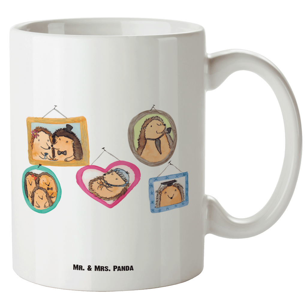 XL Tasse Igel Familie XL Tasse, Große Tasse, Grosse Kaffeetasse, XL Becher, XL Teetasse, spülmaschinenfest, Jumbo Tasse, Groß, Familie, Vatertag, Muttertag, Bruder, Schwester, Mama, Papa, Oma, Opa, Liebe, Igel, Bilder, Zusammenhalt, Glück