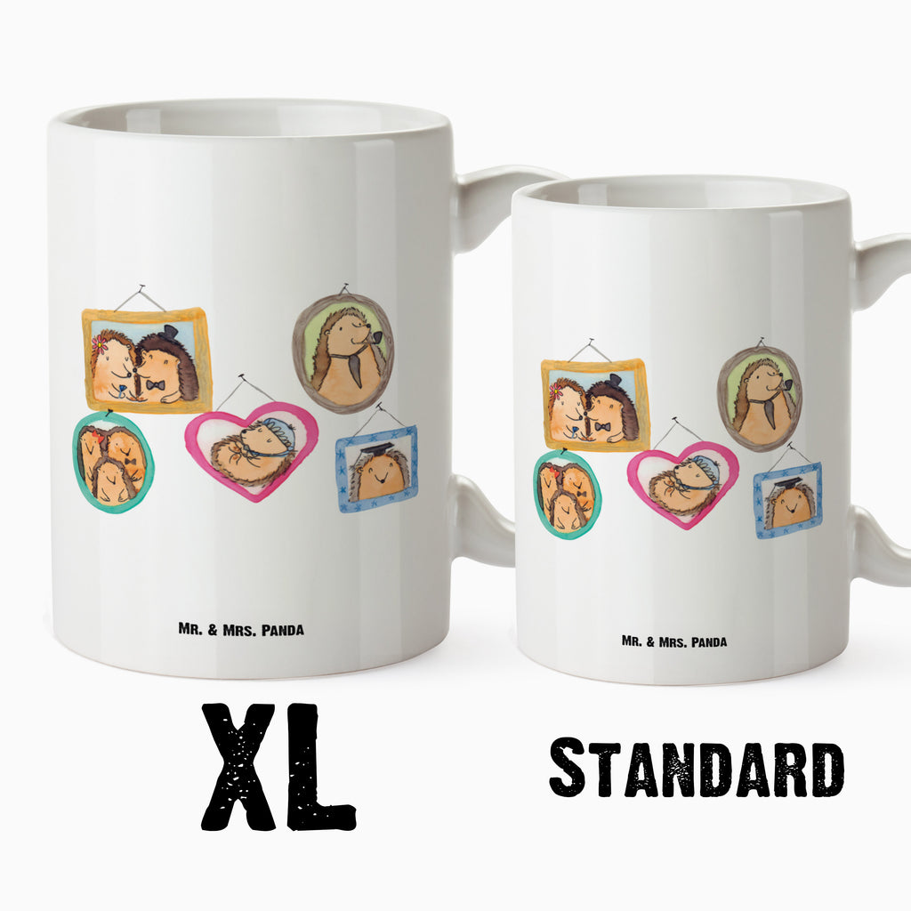 XL Tasse Igel Familie XL Tasse, Große Tasse, Grosse Kaffeetasse, XL Becher, XL Teetasse, spülmaschinenfest, Jumbo Tasse, Groß, Familie, Vatertag, Muttertag, Bruder, Schwester, Mama, Papa, Oma, Opa, Liebe, Igel, Bilder, Zusammenhalt, Glück