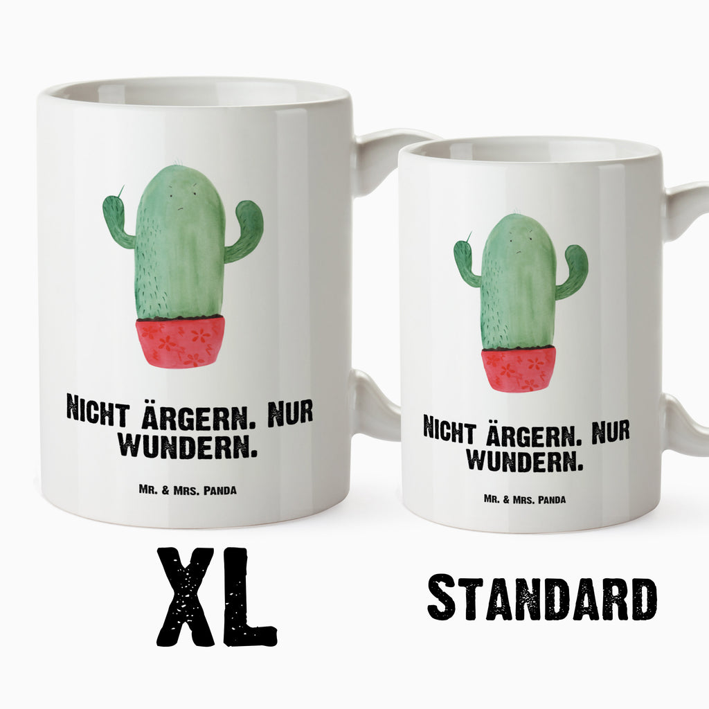 XL Tasse Kaktus wütend XL Tasse, Große Tasse, Grosse Kaffeetasse, XL Becher, XL Teetasse, spülmaschinenfest, Jumbo Tasse, Groß, Kaktus, Kakteen, ärgern, Büro, Schule, Büroalltag, Chefin, Kollege, Kollegin, wütend