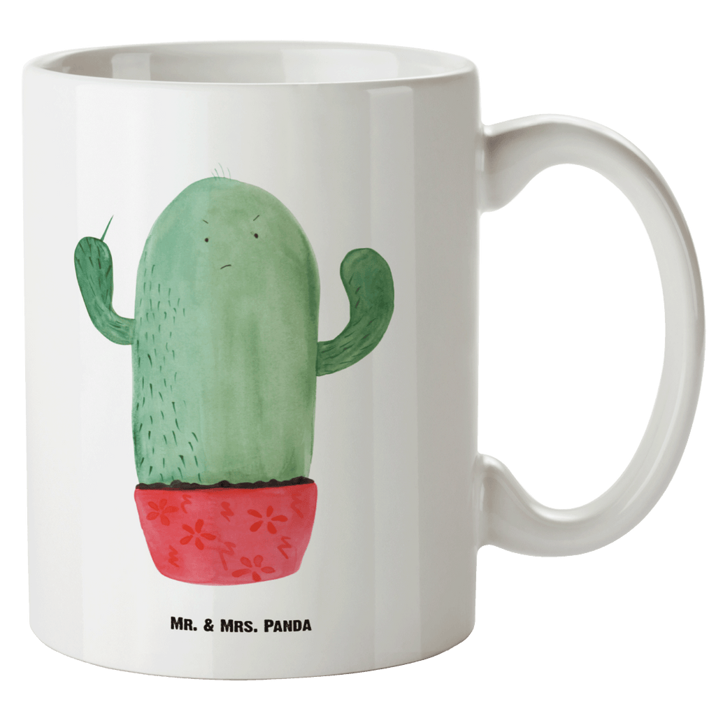 XL Tasse Kaktus wütend XL Tasse, Große Tasse, Grosse Kaffeetasse, XL Becher, XL Teetasse, spülmaschinenfest, Jumbo Tasse, Groß, Kaktus, Kakteen, ärgern, Büro, Schule, Büroalltag, Chefin, Kollege, Kollegin, wütend