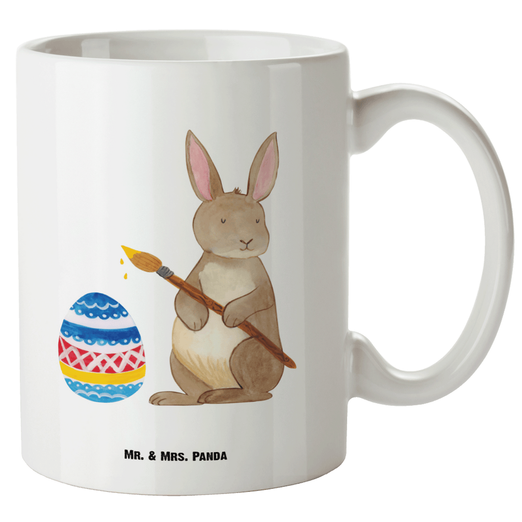 XL Tasse Hase Eiermalen XL Tasse, Große Tasse, Grosse Kaffeetasse, XL Becher, XL Teetasse, spülmaschinenfest, Jumbo Tasse, Groß, Ostern, Osterhase, Ostergeschenke, Osternest, Osterdeko, Geschenk zu Ostern, Frohe Ostern, Ostergrüße, Osterblume, Osterei, bemalte Ostereier, Hase, Kaninchen, Eiermalen