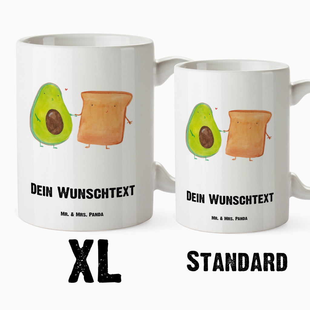 Personalisierte XL Tasse Avocado + Toast Personalisierte XL Tasse, Personalisierte Große Tasse, Personalisierte Grosse Kaffeetasse, PErsonalisierter XL Becher, XL Teetasse mit Namen, XL  Becher mit Namen, spülmaschinenfest, Jumbo Tasse, Groß, Personalisiert, XL Tasse mit Namen, XL Namenstasse, Jumbo Namenstasse, Avocado, Veggie, Vegan, Gesund, Toast, Toastbrot, Liebespaar, Pärchen, Freund, Freundin, Verlobt, Verlobungsparty, Hochzeit, Hochzeitsgeschenk, Jahrestag, Jahrestagsgeschenk