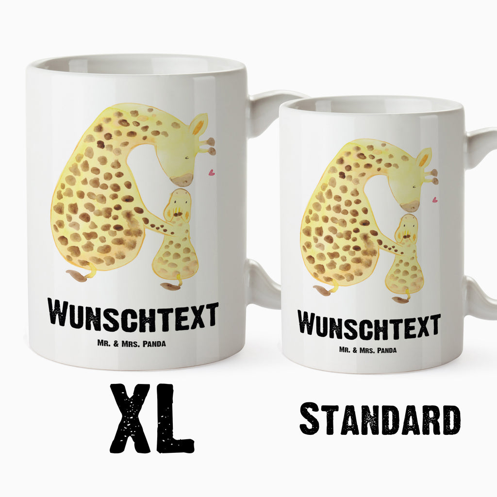 Personalisierte XL Tasse Giraffe mit Kind Personalisierte XL Tasse, Personalisierte Große Tasse, Personalisierte Grosse Kaffeetasse, PErsonalisierter XL Becher, XL Teetasse mit Namen, XL  Becher mit Namen, spülmaschinenfest, Jumbo Tasse, Groß, Personalisiert, XL Tasse mit Namen, XL Namenstasse, Jumbo Namenstasse, Afrika, Wildtiere, Giraffe, Kind, Mutter, Mama, Tochter, Sohn, Lieblingsmensch
