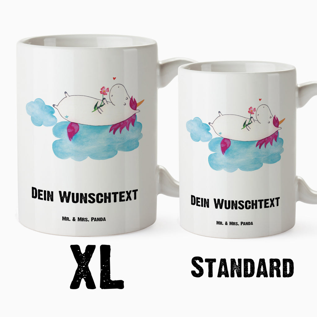 Personalisierte XL Tasse Einhorn verliebt auf Wolke Personalisierte XL Tasse, Personalisierte Große Tasse, Personalisierte Grosse Kaffeetasse, PErsonalisierter XL Becher, XL Teetasse mit Namen, XL  Becher mit Namen, spülmaschinenfest, Jumbo Tasse, Groß, Personalisiert, XL Tasse mit Namen, XL Namenstasse, Jumbo Namenstasse, Einhorn, Einhörner, Einhorn Deko, Pegasus, Unicorn, verliebt, Liebe, Liebesbeweis, Freundin, Wolke