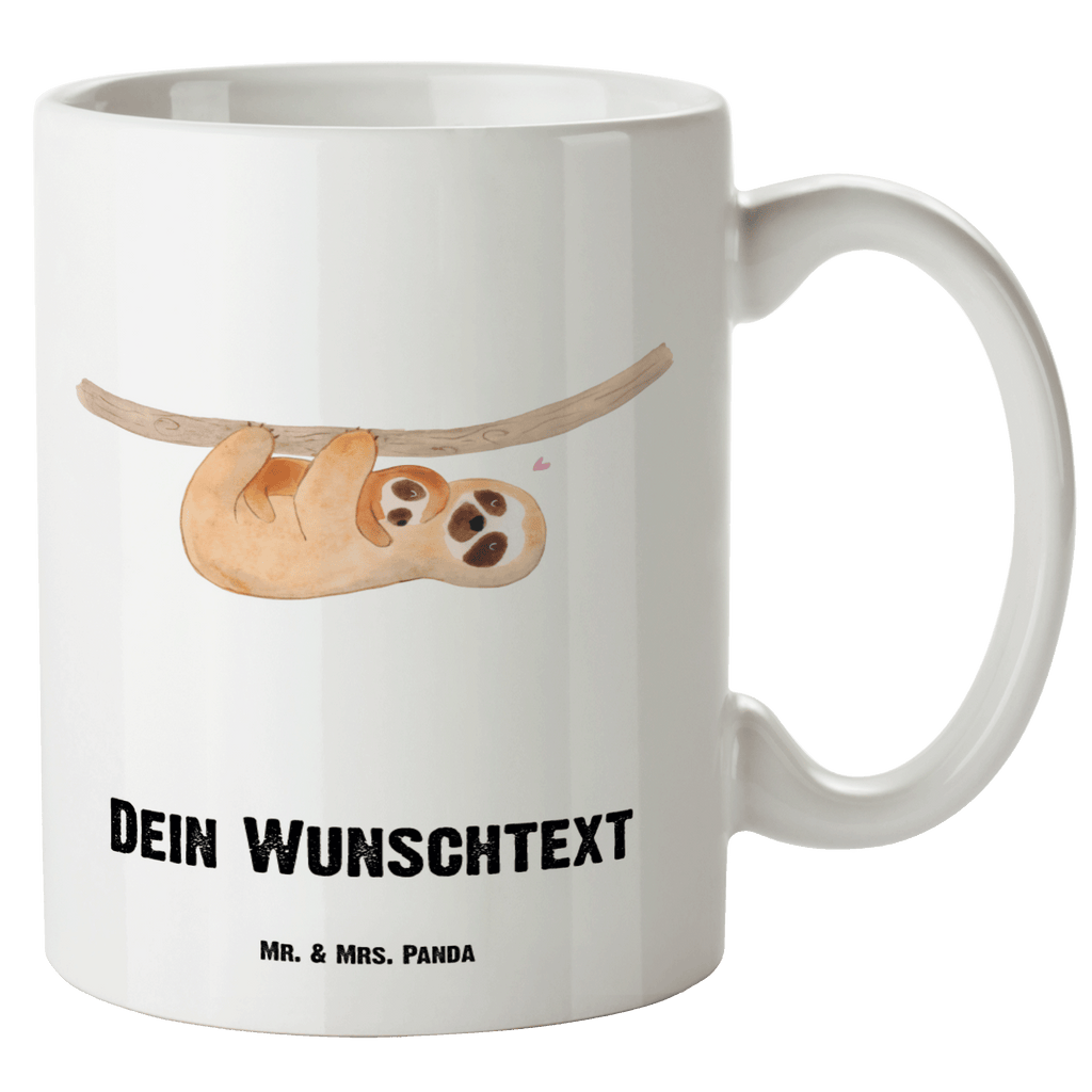 Personalisierte XL Tasse Faultier mit Kind Personalisierte XL Tasse, Personalisierte Große Tasse, Personalisierte Grosse Kaffeetasse, PErsonalisierter XL Becher, XL Teetasse mit Namen, XL  Becher mit Namen, spülmaschinenfest, Jumbo Tasse, Groß, Personalisiert, XL Tasse mit Namen, XL Namenstasse, Jumbo Namenstasse, Faultier, Faultier Geschenk, Faultier Deko, Kind, Baby, Liebe, Mutter, Mama, Geburt, Kinder, Faulheit, Spaß, Niedlichkeit