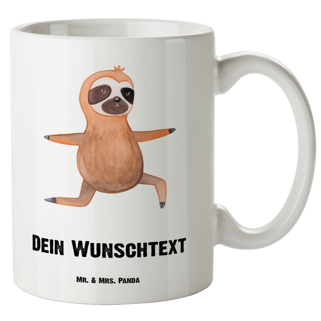 Personalisierte XL Tasse Faultier  Yoga Personalisierte XL Tasse, Personalisierte Große Tasse, Personalisierte Grosse Kaffeetasse, PErsonalisierter XL Becher, XL Teetasse mit Namen, XL  Becher mit Namen, spülmaschinenfest, Jumbo Tasse, Groß, Personalisiert, XL Tasse mit Namen, XL Namenstasse, Jumbo Namenstasse, Faultier, Faultier Geschenk, Faultier Deko, Faultiere, faul, Lieblingstier, Yoga, Namaste, Krieger, Yogaübungen, Meditation, Atmung, Gelassenheit, Entspannung