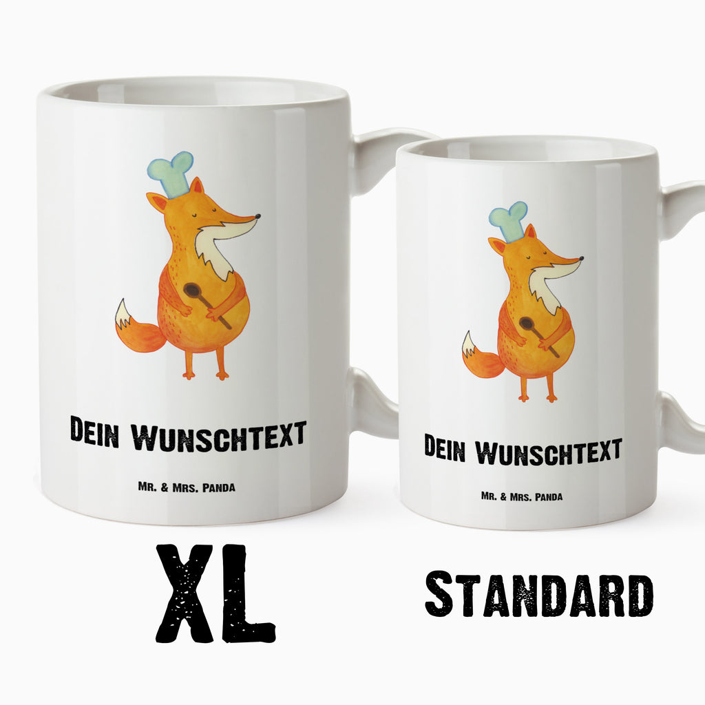 Personalisierte XL Tasse Fuchs Koch Personalisierte XL Tasse, Personalisierte Große Tasse, Personalisierte Grosse Kaffeetasse, PErsonalisierter XL Becher, XL Teetasse mit Namen, XL  Becher mit Namen, spülmaschinenfest, Jumbo Tasse, Groß, Personalisiert, XL Tasse mit Namen, XL Namenstasse, Jumbo Namenstasse, Fuchs, Füchse, Koch Geschenk, Küche Spruch, Küche Deko, Köche, Bäcker, Party Spruch, Spruch lustig, witzig