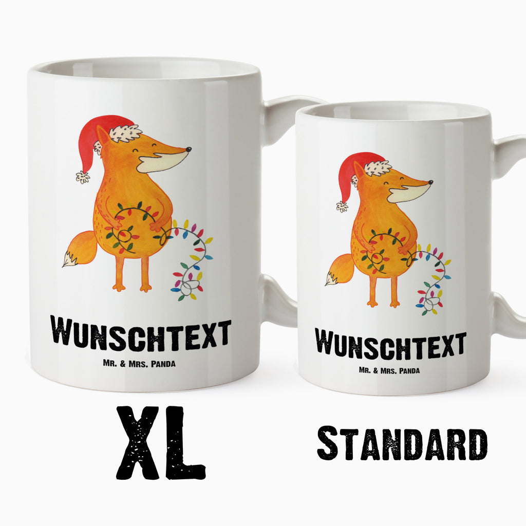 Personalisierte XL Tasse Fuchs Weihnachten Personalisierte XL Tasse, Personalisierte Große Tasse, Personalisierte Grosse Kaffeetasse, PErsonalisierter XL Becher, XL Teetasse mit Namen, XL  Becher mit Namen, spülmaschinenfest, Jumbo Tasse, Groß, Personalisiert, XL Tasse mit Namen, XL Namenstasse, Jumbo Namenstasse, Winter, Weihnachten, Weihnachtsdeko, Nikolaus, Advent, Heiligabend, Wintermotiv, Fuchs, Füchse, Spruch schön, Geschenk Weihnachten, Weihnachtsmann, Weihnachtszeit
