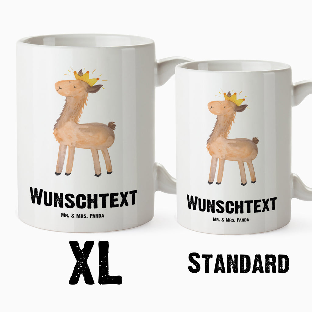 Personalisierte XL Tasse Lama König Personalisierte XL Tasse, Personalisierte Große Tasse, Personalisierte Grosse Kaffeetasse, PErsonalisierter XL Becher, XL Teetasse mit Namen, XL  Becher mit Namen, spülmaschinenfest, Jumbo Tasse, Groß, Personalisiert, XL Tasse mit Namen, XL Namenstasse, Jumbo Namenstasse, Lama, Alpaka, Lamas, König, Königin, Freundin, Mama, Papa, Büro Kollege, Kollegin, Chef, Vorgesetzter, Abi, Abitur