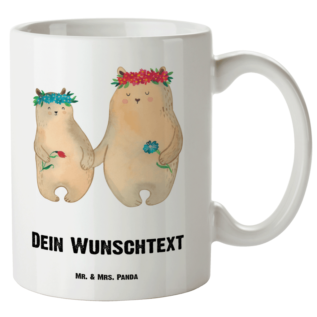 Personalisierte XL Tasse Bären mit Blumenkranz Personalisierte XL Tasse, Personalisierte Große Tasse, Personalisierte Grosse Kaffeetasse, PErsonalisierter XL Becher, XL Teetasse mit Namen, XL  Becher mit Namen, spülmaschinenfest, Jumbo Tasse, Groß, Personalisiert, XL Tasse mit Namen, XL Namenstasse, Jumbo Namenstasse, Familie, Vatertag, Muttertag, Bruder, Schwester, Mama, Papa, Oma, Opa, Bär, Bären, Mutter, Mutti, Mami, Lieblingsmensch, Lieblingsmama, beste Mutter, weltbeste Mama, Geschenk Mama. Muttertag, Tochter, Kind, Kinder, Töchter, Family, Vorbild