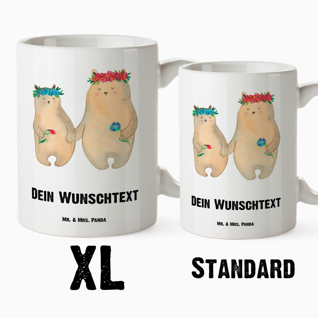 Personalisierte XL Tasse Bären mit Blumenkranz Personalisierte XL Tasse, Personalisierte Große Tasse, Personalisierte Grosse Kaffeetasse, PErsonalisierter XL Becher, XL Teetasse mit Namen, XL  Becher mit Namen, spülmaschinenfest, Jumbo Tasse, Groß, Personalisiert, XL Tasse mit Namen, XL Namenstasse, Jumbo Namenstasse, Familie, Vatertag, Muttertag, Bruder, Schwester, Mama, Papa, Oma, Opa, Bär, Bären, Mutter, Mutti, Mami, Lieblingsmensch, Lieblingsmama, beste Mutter, weltbeste Mama, Geschenk Mama. Muttertag, Tochter, Kind, Kinder, Töchter, Family, Vorbild