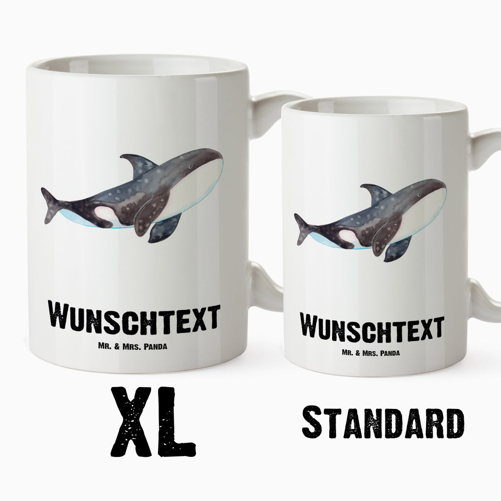 Personalisierte XL Tasse Orca Personalisierte XL Tasse, Personalisierte Große Tasse, Personalisierte Grosse Kaffeetasse, PErsonalisierter XL Becher, XL Teetasse mit Namen, XL  Becher mit Namen, spülmaschinenfest, Jumbo Tasse, Groß, Personalisiert, XL Tasse mit Namen, XL Namenstasse, Jumbo Namenstasse, Meerestiere, Meer, Urlaub, Orca, Orcas, Killerwal, Wal, Möglichkeiten, Büro, Arbeit, Motivation, Selbstliebe, Neustart, Startup