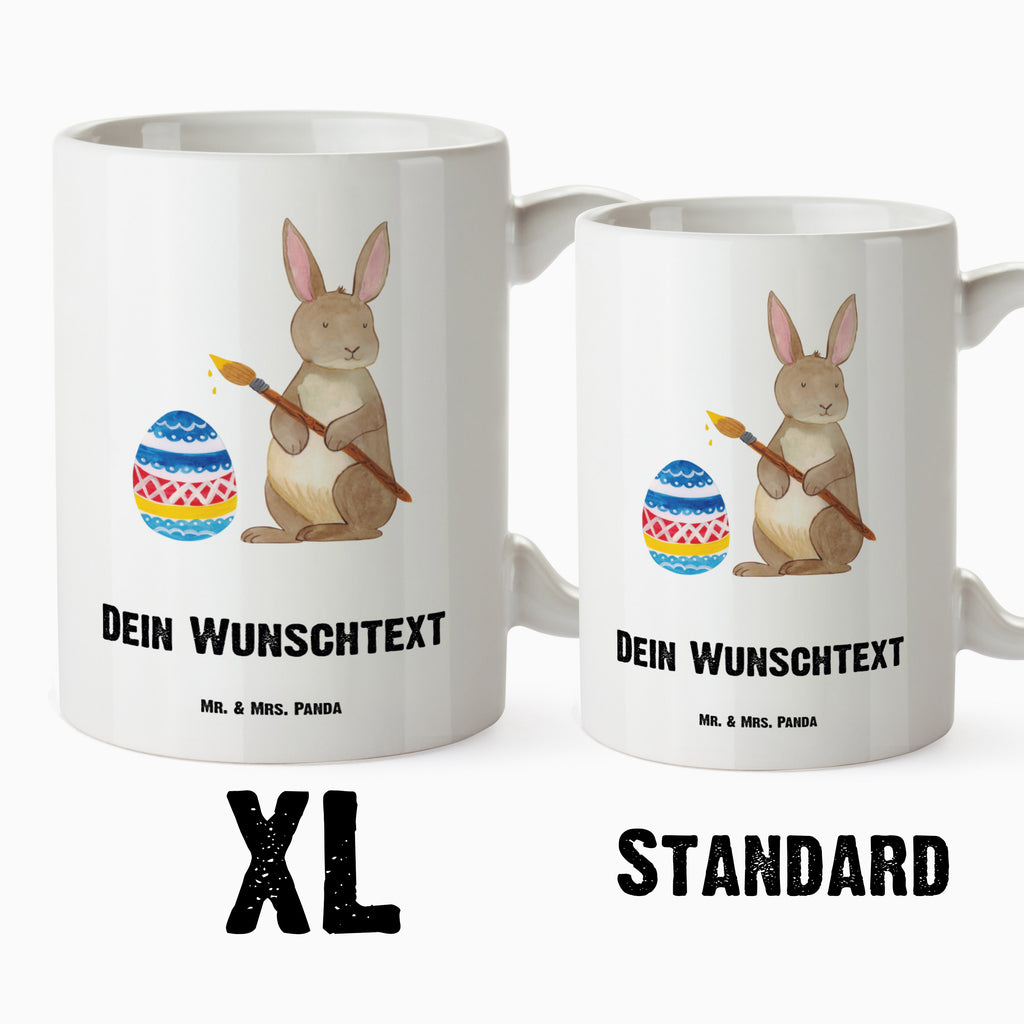 Personalisierte XL Tasse Hase Eiermalen Personalisierte XL Tasse, Personalisierte Große Tasse, Personalisierte Grosse Kaffeetasse, PErsonalisierter XL Becher, XL Teetasse mit Namen, XL  Becher mit Namen, spülmaschinenfest, Jumbo Tasse, Groß, Personalisiert, XL Tasse mit Namen, XL Namenstasse, Jumbo Namenstasse, Ostern, Osterhase, Ostergeschenke, Osternest, Osterdeko, Geschenk zu Ostern, Frohe Ostern, Ostergrüße, Osterblume, Osterei, bemalte Ostereier, Hase, Kaninchen, Eiermalen