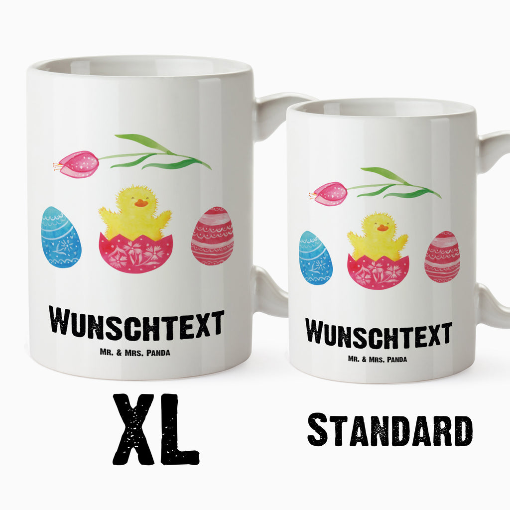 Personalisierte XL Tasse Küken geschlüpft Personalisierte XL Tasse, Personalisierte Große Tasse, Personalisierte Grosse Kaffeetasse, PErsonalisierter XL Becher, XL Teetasse mit Namen, XL  Becher mit Namen, spülmaschinenfest, Jumbo Tasse, Groß, Personalisiert, XL Tasse mit Namen, XL Namenstasse, Jumbo Namenstasse, Ostern, Osterhase, Ostergeschenke, Osternest, Osterdeko, Geschenk zu Ostern, Küken, Osterei, Ostereier, Ei, Frühlingsgefühle, Freude, Grüße, liebe Grüße, Frohe Ostern, Ostergrüße