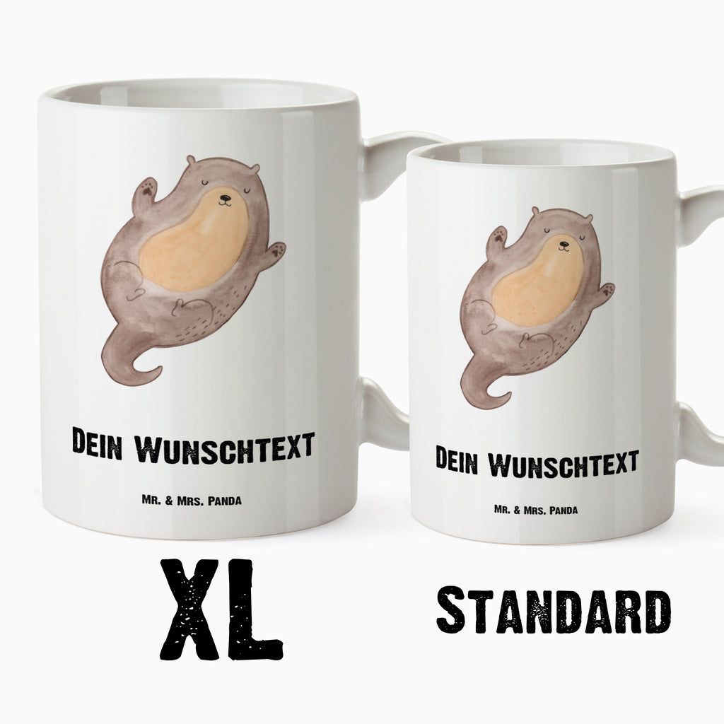 Personalisierte XL Tasse Otter Umarmen Personalisierte XL Tasse, Personalisierte Große Tasse, Personalisierte Grosse Kaffeetasse, PErsonalisierter XL Becher, XL Teetasse mit Namen, XL  Becher mit Namen, spülmaschinenfest, Jumbo Tasse, Groß, Personalisiert, XL Tasse mit Namen, XL Namenstasse, Jumbo Namenstasse, Otter, Fischotter, Seeotter, Otter Seeotter See Otter