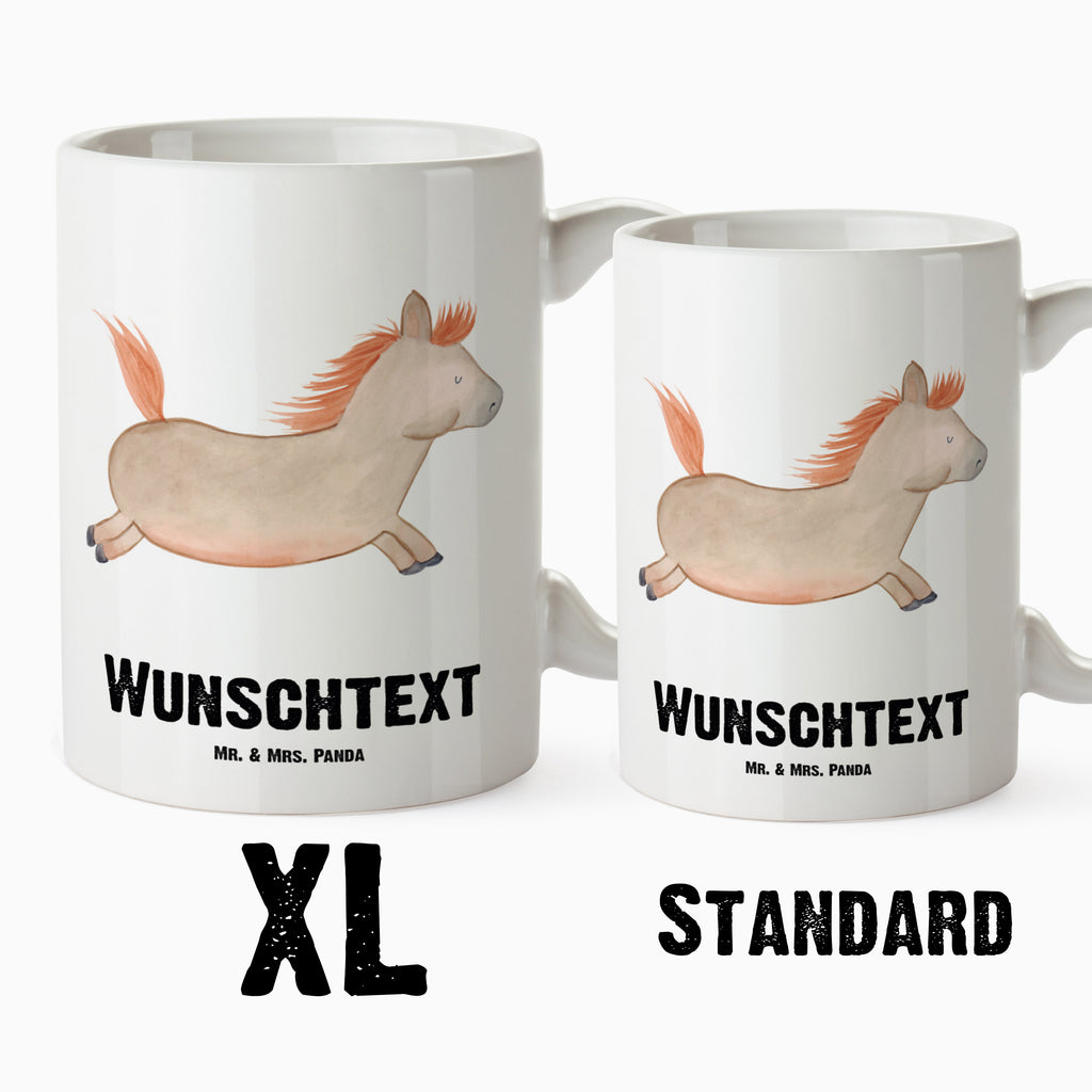 Personalisierte XL Tasse Pferd springt Personalisierte XL Tasse, Personalisierte Große Tasse, Personalisierte Grosse Kaffeetasse, PErsonalisierter XL Becher, XL Teetasse mit Namen, XL  Becher mit Namen, spülmaschinenfest, Jumbo Tasse, Groß, Personalisiert, XL Tasse mit Namen, XL Namenstasse, Jumbo Namenstasse, Bauernhof, Hoftiere, Landwirt, Landwirtin, Pferd, Pony, Pferde, Stall, Pferdestall, ausreiten, reiten, Pferdebesitzer
