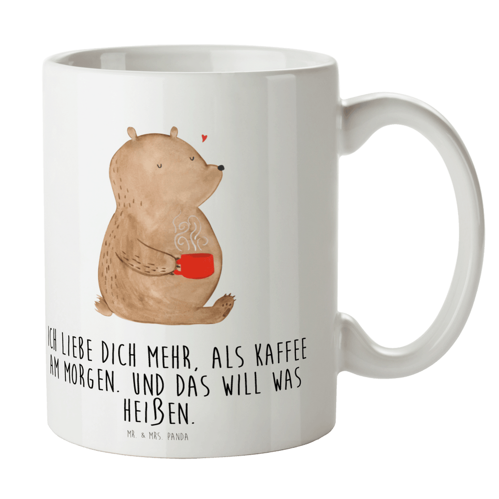 Tasse Bär Morgenkaffee Valentinstag, Geschenk für Frauen, Liebesgeschenk, Jahrestag, Hochzeitstag, Mitbringsel, Geschenk für Freundin, Geschenk für Partner, Freund, Liebesbeweis, für Männer, für Ehemann Becher, Kaffeetasse, Kaffeebecher, Tee, Frühstück, Büro  Liebe,  Partner, Freund, Freundin, Ehemann, Ehefrau, Heiraten, Verlobung, Heiratsantrag, Liebesgeschenk, Jahrestag, Hocheitstag