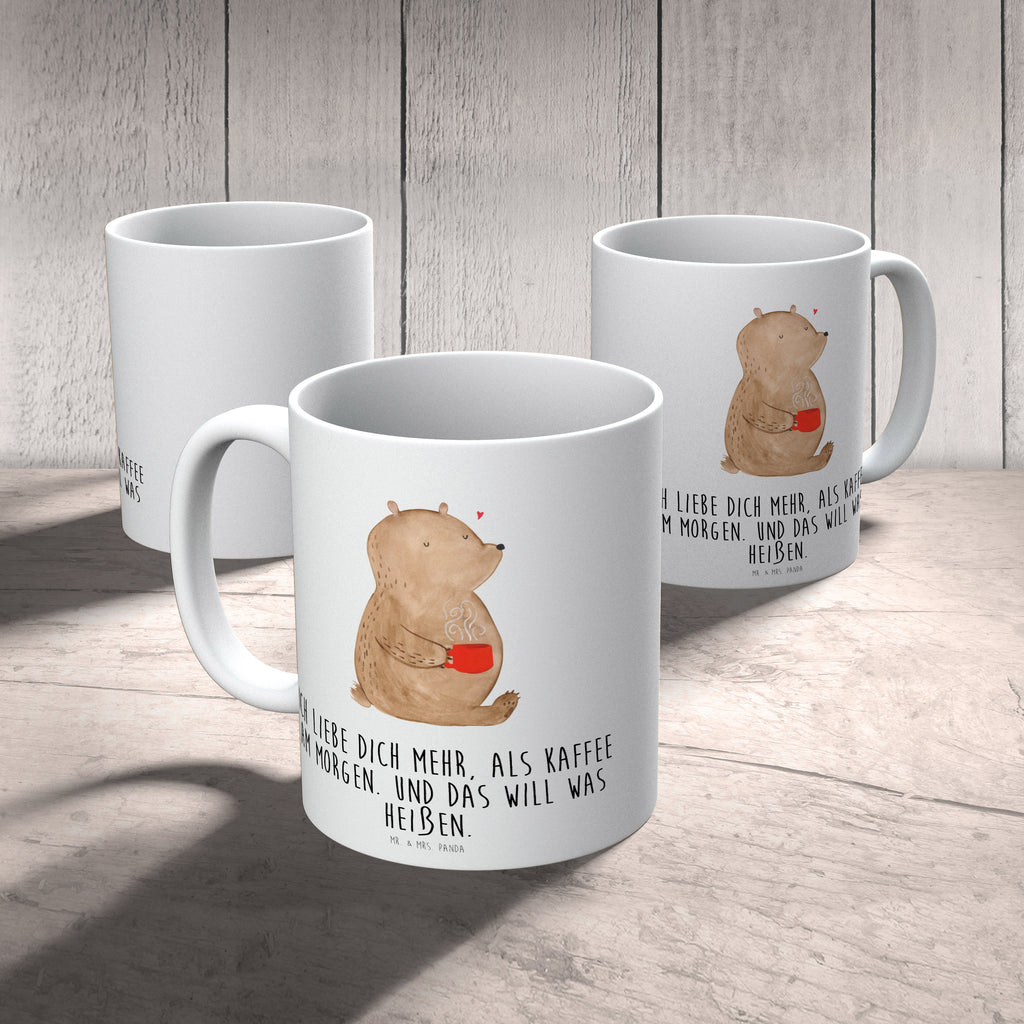 Tasse Bär Morgenkaffee Valentinstag, Geschenk für Frauen, Liebesgeschenk, Jahrestag, Hochzeitstag, Mitbringsel, Geschenk für Freundin, Geschenk für Partner, Freund, Liebesbeweis, für Männer, für Ehemann Becher, Kaffeetasse, Kaffeebecher, Tee, Frühstück, Büro  Liebe,  Partner, Freund, Freundin, Ehemann, Ehefrau, Heiraten, Verlobung, Heiratsantrag, Liebesgeschenk, Jahrestag, Hocheitstag