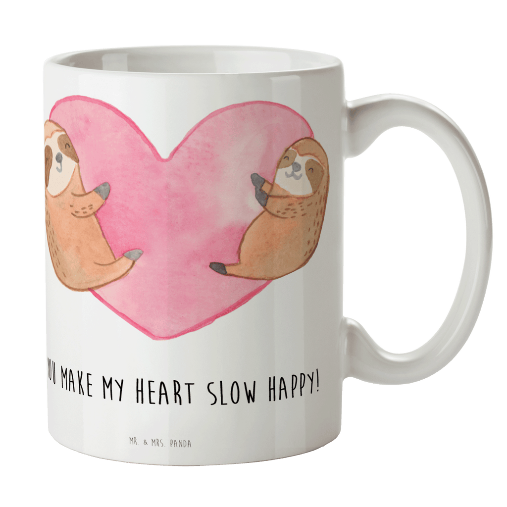 Tasse Faultiere Herz Valentinstag, Geschenk für Frauen, Liebesgeschenk, Jahrestag, Hochzeitstag, Mitbringsel, Geschenk für Freundin, Geschenk für Partner, Freund, Liebesbeweis, für Männer, für Ehemann Becher, Kaffeetasse, Kaffeebecher, Tee, Frühstück, Büro  Liebe,  Partner, Freund, Freundin, Ehemann, Ehefrau, Heiraten, Verlobung, Heiratsantrag, Liebesgeschenk, Jahrestag, Hocheitstag