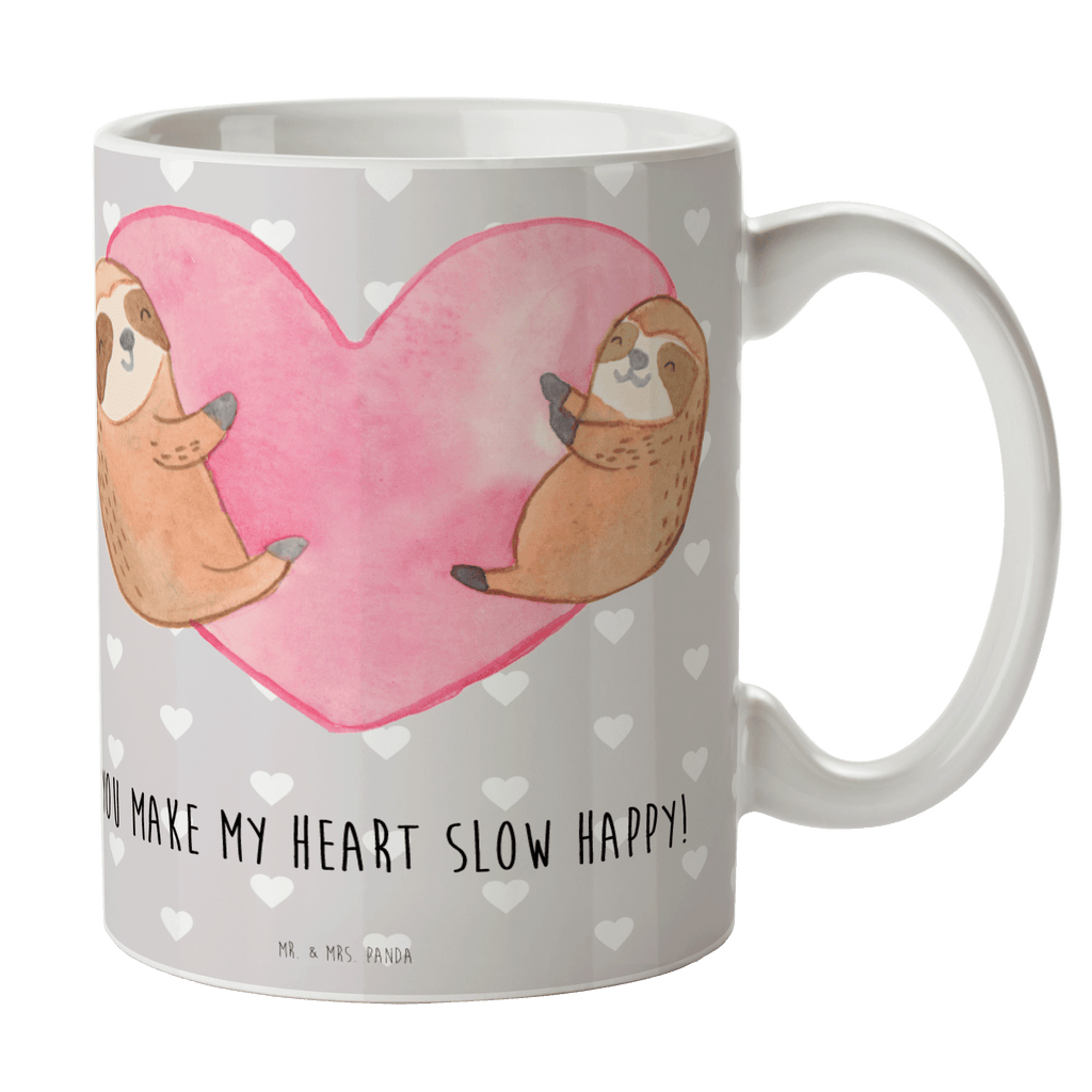 Tasse Faultiere Herz Valentinstag, Geschenk für Frauen, Liebesgeschenk, Jahrestag, Hochzeitstag, Mitbringsel, Geschenk für Freundin, Geschenk für Partner, Freund, Liebesbeweis, für Männer, für Ehemann Becher, Kaffeetasse, Kaffeebecher, Tee, Frühstück, Büro  Liebe,  Partner, Freund, Freundin, Ehemann, Ehefrau, Heiraten, Verlobung, Heiratsantrag, Liebesgeschenk, Jahrestag, Hocheitstag