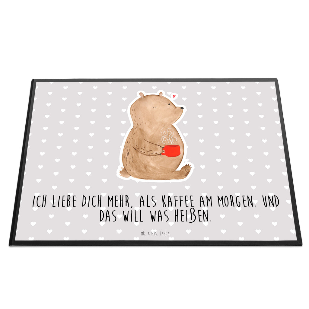 Schreibtischunterlage Bär Morgenkaffee Valentinstag, Geschenk für Frauen, Liebesgeschenk, Jahrestag, Hochzeitstag, Mitbringsel, Geschenk für Freundin, Geschenk für Partner, Freund, Liebesbeweis, für Männer, für Ehemann Schreibunterlage, Schreibtischauflage, Bürobedarf, Büroartikel, Schreibwaren, Schreibtisch Unterlagen, Schreibtischunterlage Groß  Liebe,  Partner, Freund, Freundin, Ehemann, Ehefrau, Heiraten, Verlobung, Heiratsantrag, Liebesgeschenk, Jahrestag, Hocheitstag