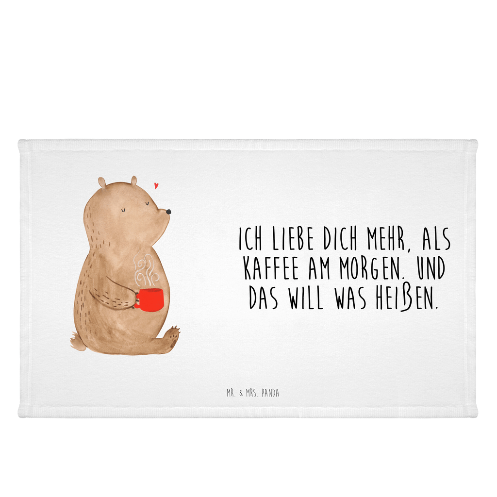 Gäste Handtuch Bär Morgenkaffee Gästetuch, Reisehandtuch, Sport Handtuch, Frottier, Kinder Handtuch, Liebe, Partner, Freund, Freundin, Ehemann, Ehefrau, Heiraten, Verlobung, Heiratsantrag, Liebesgeschenk, Jahrestag, Hocheitstag, Valentinstag, Geschenk für Frauen, Hochzeitstag, Mitbringsel, Geschenk für Freundin, Geschenk für Partner, Liebesbeweis, für Männer, für Ehemann