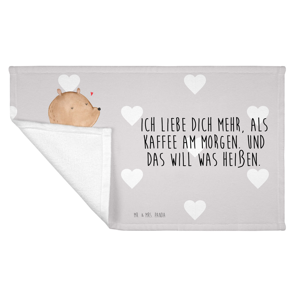 Gäste Handtuch Bär Morgenkaffee Gästetuch, Reisehandtuch, Sport Handtuch, Frottier, Kinder Handtuch, Liebe, Partner, Freund, Freundin, Ehemann, Ehefrau, Heiraten, Verlobung, Heiratsantrag, Liebesgeschenk, Jahrestag, Hocheitstag, Valentinstag, Geschenk für Frauen, Hochzeitstag, Mitbringsel, Geschenk für Freundin, Geschenk für Partner, Liebesbeweis, für Männer, für Ehemann