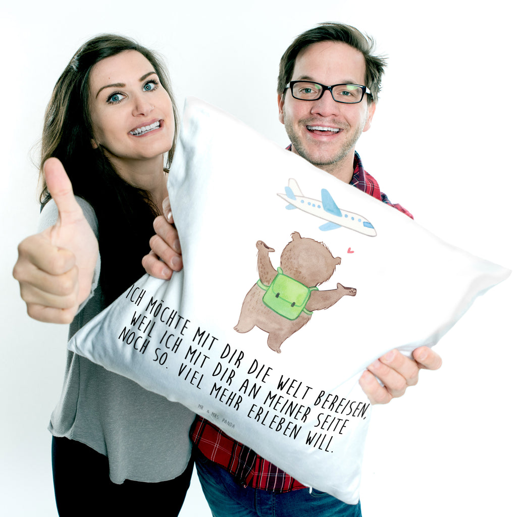 40x40 Kissen Bär Flugzeug Valentinstag, Geschenk für Frauen, Liebesgeschenk, Jahrestag, Hochzeitstag, Mitbringsel, Geschenk für Freundin, Geschenk für Partner, Freund, Liebesbeweis, für Männer, für Ehemann Kissenhülle, Kopfkissen, Sofakissen, Dekokissen, Motivkissen  Liebe,  Partner, Freund, Freundin, Ehemann, Ehefrau, Heiraten, Verlobung, Heiratsantrag, Liebesgeschenk, Jahrestag, Hocheitstag