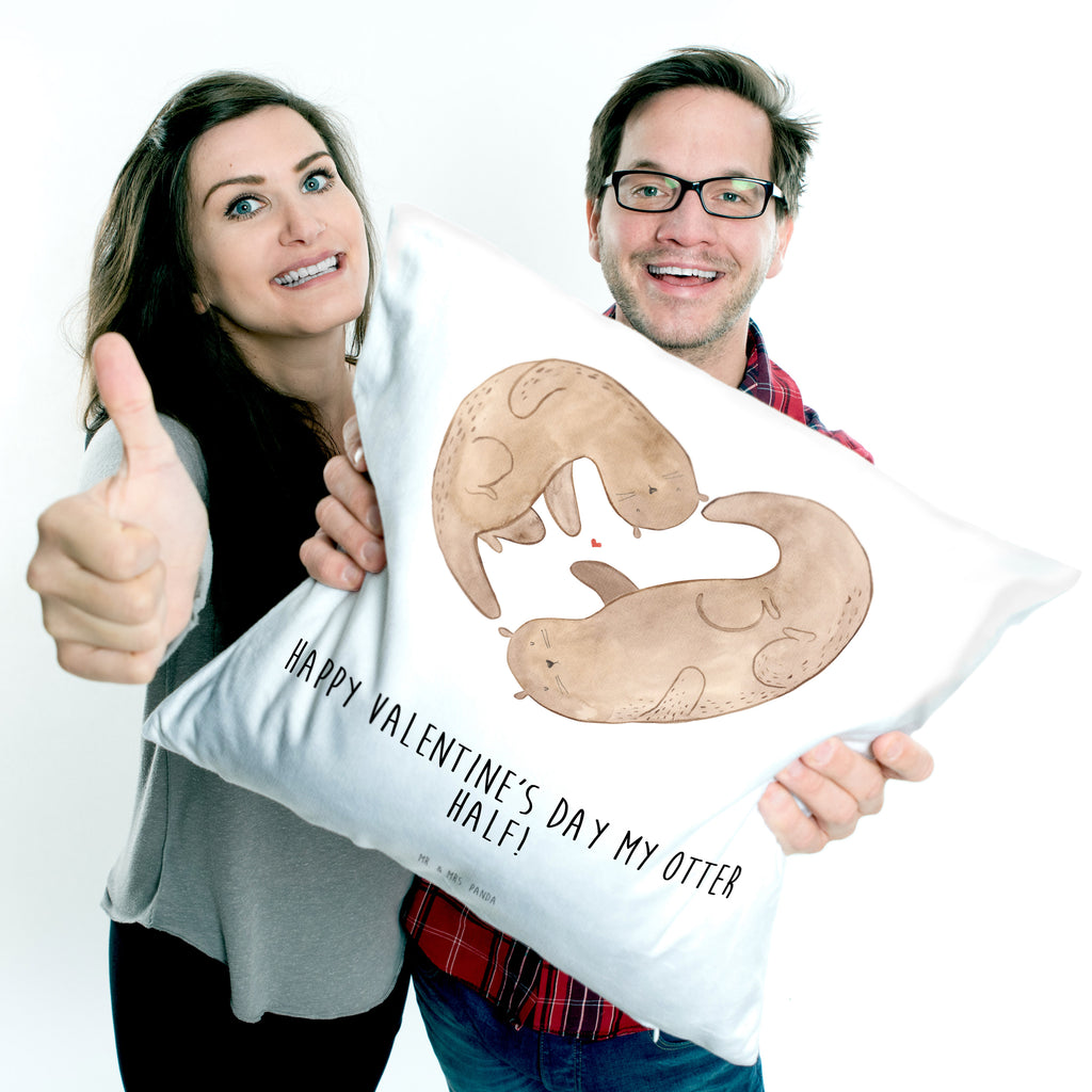 40x40 Kissen Otter Valentine Kissenhülle, Kopfkissen, Sofakissen, Dekokissen, Motivkissen, Liebe, Partner, Freund, Freundin, Ehemann, Ehefrau, Heiraten, Verlobung, Heiratsantrag, Liebesgeschenk, Jahrestag, Hocheitstag, Valentinstag, Geschenk für Frauen, Hochzeitstag, Mitbringsel, Geschenk für Freundin, Geschenk für Partner, Liebesbeweis, für Männer, für Ehemann