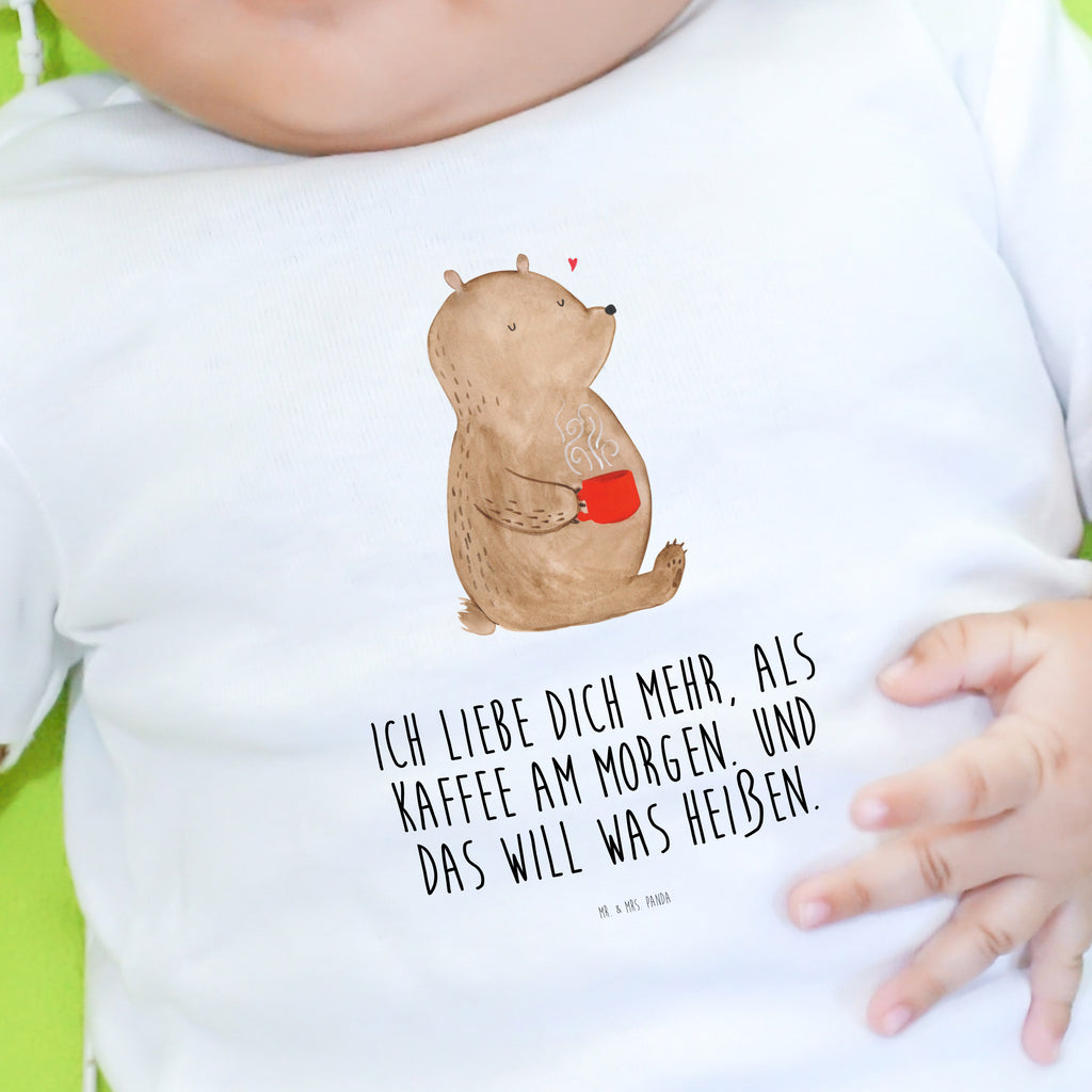 Organic Baby Shirt Bär Morgenkaffee Valentinstag, Geschenk für Frauen, Liebesgeschenk, Jahrestag, Hochzeitstag, Mitbringsel, Geschenk für Freundin, Geschenk für Partner, Freund, Liebesbeweis, für Männer, für Ehemann Mädchen,Jungen,Unisex,Motiv,Baby T-Shirt,Kurzarm  Liebe,  Partner, Freund, Freundin, Ehemann, Ehefrau, Heiraten, Verlobung, Heiratsantrag, Liebesgeschenk, Jahrestag, Hocheitstag