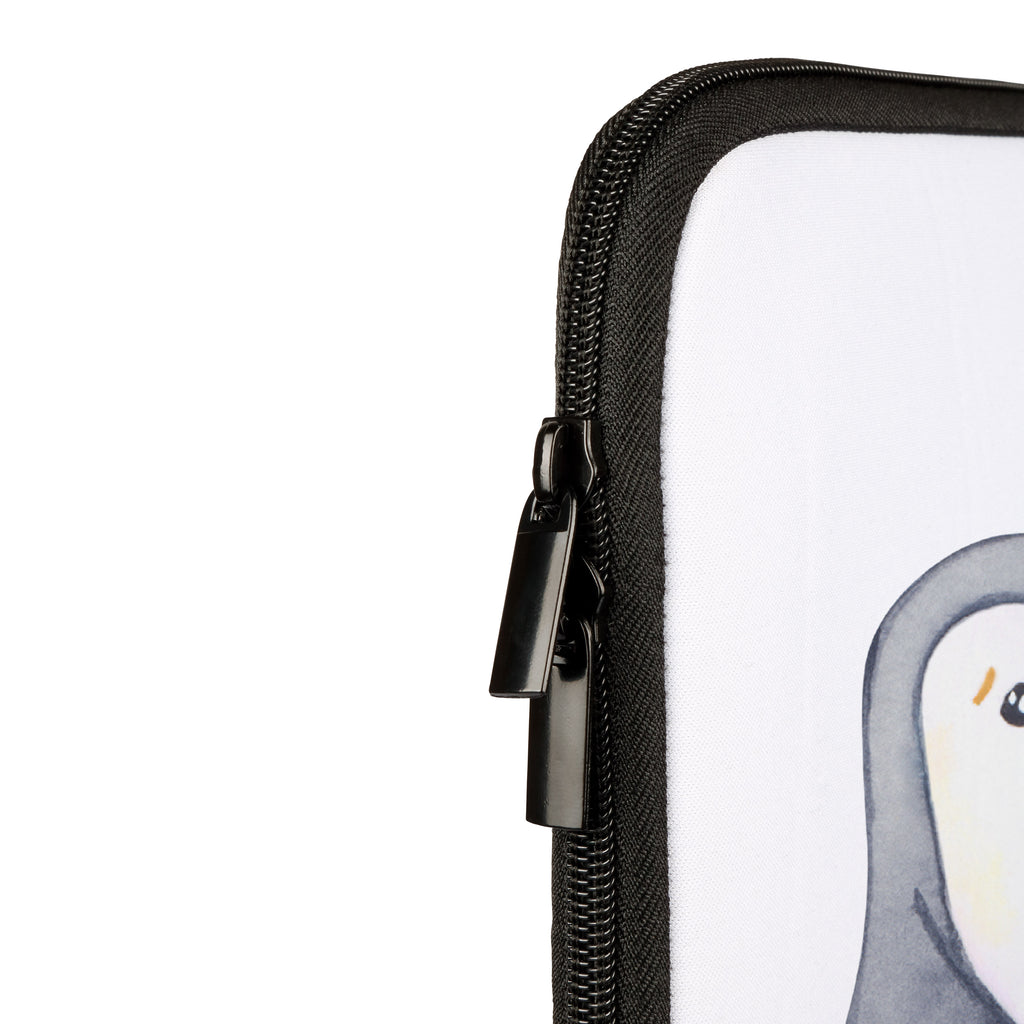 Notebook Tasche Pinguine trösten Valentinstag, Geschenk für Frauen, Liebesgeschenk, Jahrestag, Hochzeitstag, Mitbringsel, Geschenk für Freundin, Geschenk für Partner, Freund, Liebesbeweis, für Männer, für Ehemann Notebook Tasche, Laptop, Computertasche, Tasche, Damen, Schutzhülle  Liebe,  Partner, Freund, Freundin, Ehemann, Ehefrau, Heiraten, Verlobung, Heiratsantrag, Liebesgeschenk, Jahrestag, Hocheitstag