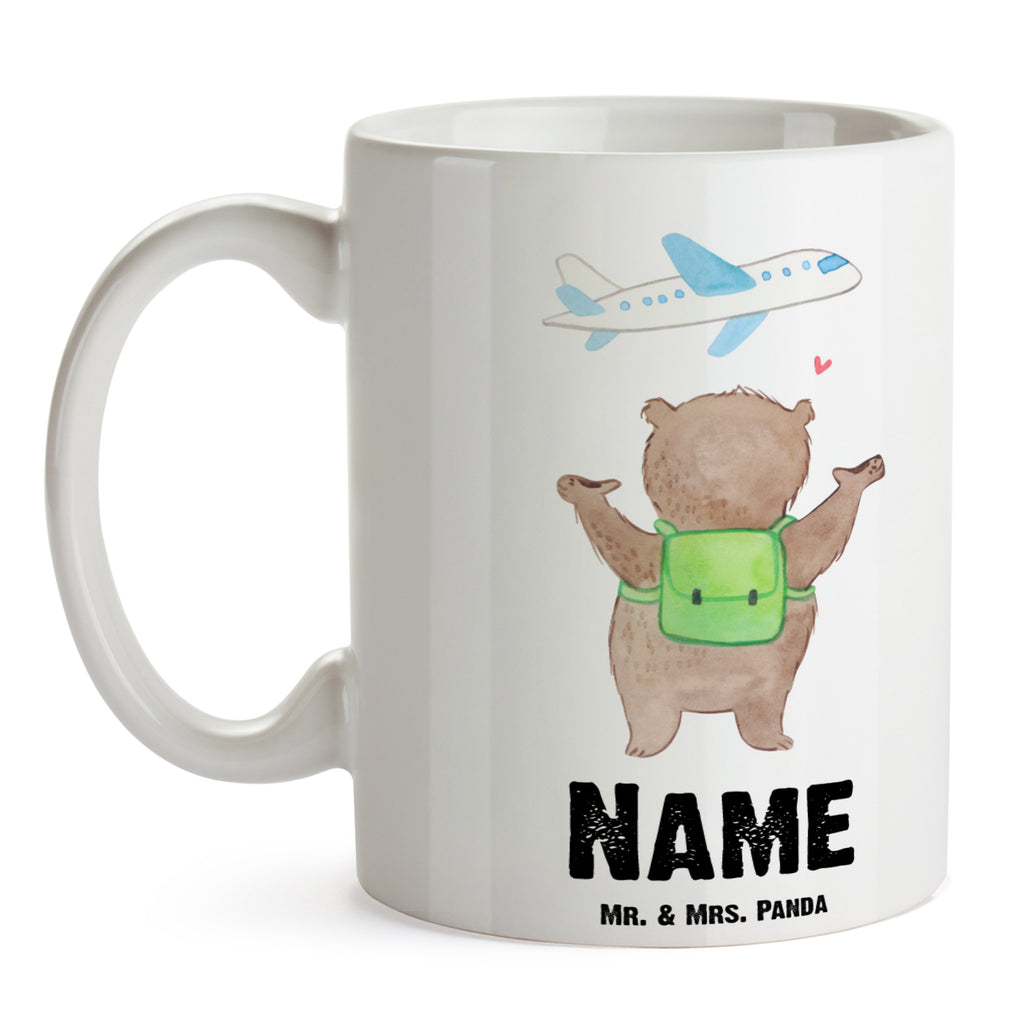 Personalisierte Tasse Bär Flugzeug Personalisierte Tasse, Namenstasse, Wunschname, Personalisiert, Tasse, Namen, Drucken, Tasse mit Namen, Liebe, Partner, Freund, Freundin, Ehemann, Ehefrau, Heiraten, Verlobung, Heiratsantrag, Liebesgeschenk, Jahrestag, Hocheitstag, Valentinstag, Geschenk für Frauen, Hochzeitstag, Mitbringsel, Geschenk für Freundin, Geschenk für Partner, Liebesbeweis, für Männer, für Ehemann