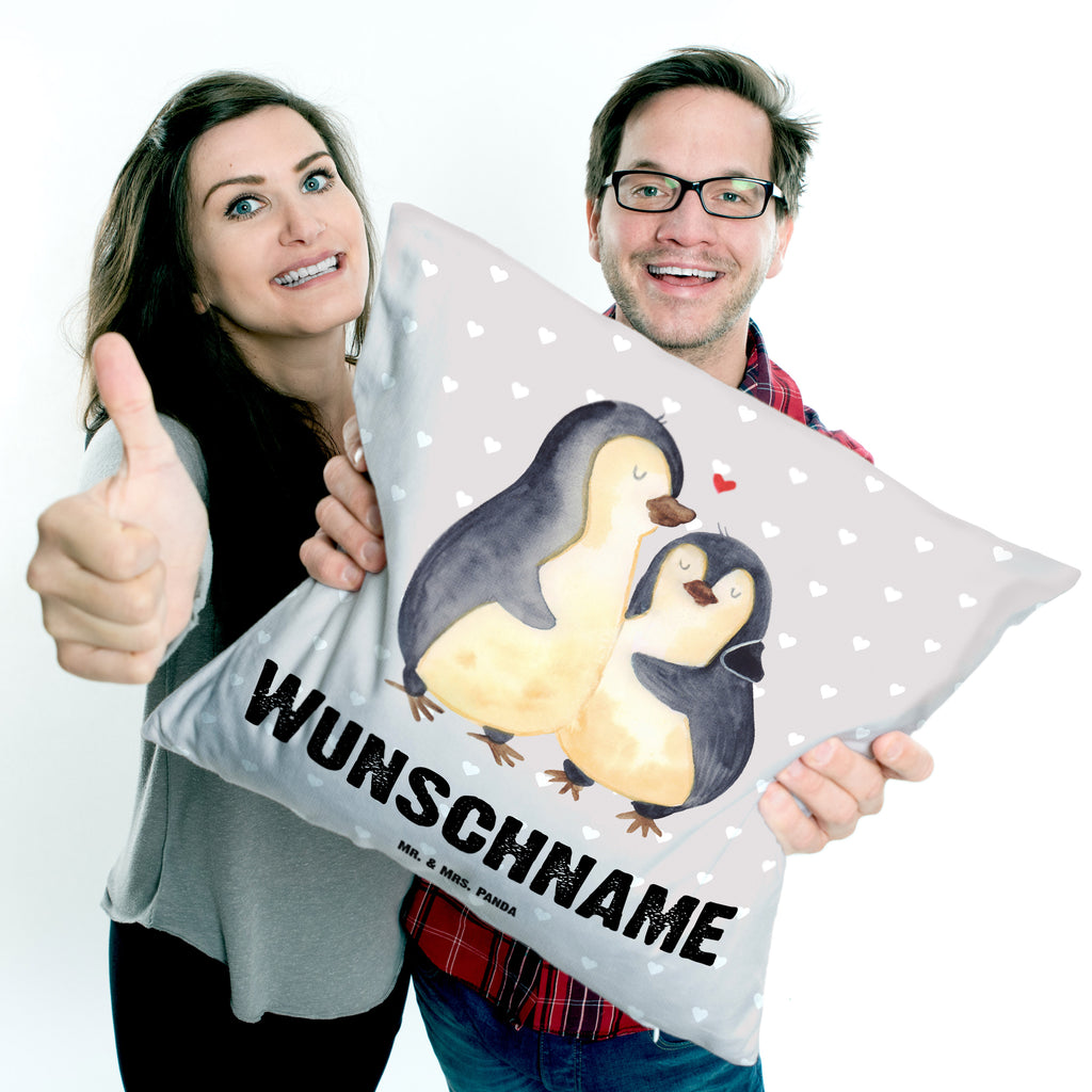 Personalisiertes Kissen Pinguine Einschlafen Kissen, personalisiert, Name, Wunschname, bedrucken, Kopfkissen, Liebe, Partner, Freund, Freundin, Ehemann, Ehefrau, Heiraten, Verlobung, Heiratsantrag, Liebesgeschenk, Jahrestag, Hocheitstag, Valentinstag, Geschenk für Frauen, Hochzeitstag, Mitbringsel, Geschenk für Freundin, Geschenk für Partner, Liebesbeweis, für Männer, für Ehemann