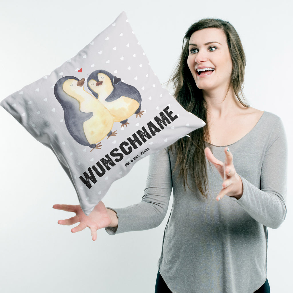 Personalisiertes Kissen Pinguine Einschlafen Kissen, personalisiert, Name, Wunschname, bedrucken, Kopfkissen, Liebe, Partner, Freund, Freundin, Ehemann, Ehefrau, Heiraten, Verlobung, Heiratsantrag, Liebesgeschenk, Jahrestag, Hocheitstag, Valentinstag, Geschenk für Frauen, Hochzeitstag, Mitbringsel, Geschenk für Freundin, Geschenk für Partner, Liebesbeweis, für Männer, für Ehemann