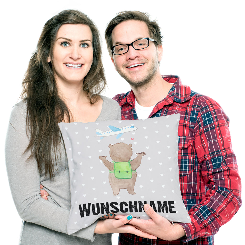 Personalisiertes Kissen Bär Flugzeug Kissen, personalisiert, Name, Wunschname, bedrucken, Kopfkissen, Liebe, Partner, Freund, Freundin, Ehemann, Ehefrau, Heiraten, Verlobung, Heiratsantrag, Liebesgeschenk, Jahrestag, Hocheitstag, Valentinstag, Geschenk für Frauen, Hochzeitstag, Mitbringsel, Geschenk für Freundin, Geschenk für Partner, Liebesbeweis, für Männer, für Ehemann