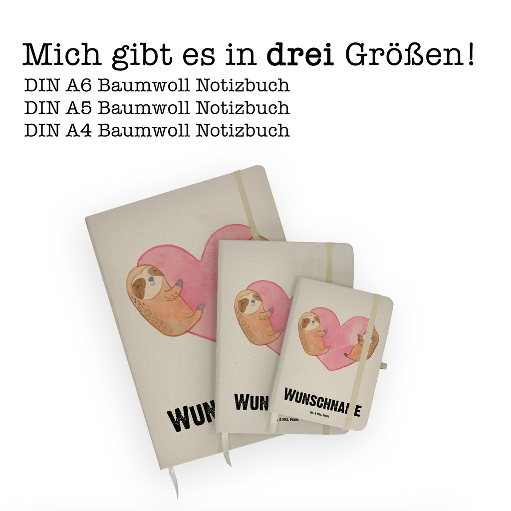 DIN A4 Personalisiertes Notizbuch Faultiere Herz Personalisiertes Notizbuch, Notizbuch mit Namen, Notizbuch bedrucken, Personalisierung, Namensbuch, Namen, Liebe, Partner, Freund, Freundin, Ehemann, Ehefrau, Heiraten, Verlobung, Heiratsantrag, Liebesgeschenk, Jahrestag, Hocheitstag, Valentinstag, Geschenk für Frauen, Hochzeitstag, Mitbringsel, Geschenk für Freundin, Geschenk für Partner, Liebesbeweis, für Männer, für Ehemann
