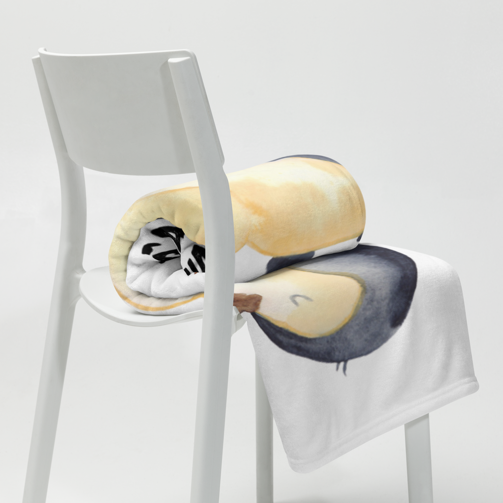 Kuscheldecke Pinguine Einschlafen