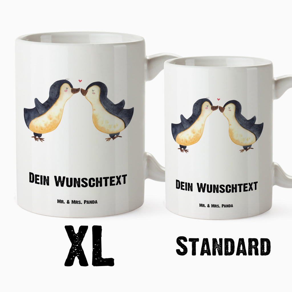 Personalisierte XL Tasse Pinguine Kuss Personalisierte XL Tasse, Personalisierte Große Tasse, Personalisierte Grosse Kaffeetasse, PErsonalisierter XL Becher, XL Teetasse mit Namen, XL  Becher mit Namen, spülmaschinenfest, Jumbo Tasse, Groß, Personalisiert, XL Tasse mit Namen, XL Namenstasse, Jumbo Namenstasse, Liebe, Partner, Freund, Freundin, Ehemann, Ehefrau, Heiraten, Verlobung, Heiratsantrag, Liebesgeschenk, Jahrestag, Hocheitstag, Valentinstag, Geschenk für Frauen, Hochzeitstag, Mitbringsel, Geschenk für Freundin, Geschenk für Partner, Liebesbeweis, für Männer, für Ehemann