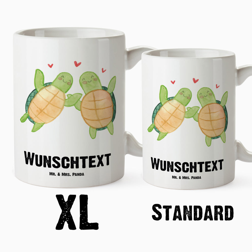 Personalisierte XL Tasse Schildkröten Paar Personalisierte XL Tasse, Personalisierte Große Tasse, Personalisierte Grosse Kaffeetasse, PErsonalisierter XL Becher, XL Teetasse mit Namen, XL  Becher mit Namen, spülmaschinenfest, Jumbo Tasse, Groß, Personalisiert, XL Tasse mit Namen, XL Namenstasse, Jumbo Namenstasse, Liebe, Partner, Freund, Freundin, Ehemann, Ehefrau, Heiraten, Verlobung, Heiratsantrag, Liebesgeschenk, Jahrestag, Hocheitstag, Valentinstag, Geschenk für Frauen, Hochzeitstag, Mitbringsel, Geschenk für Freundin, Geschenk für Partner, Liebesbeweis, für Männer, für Ehemann