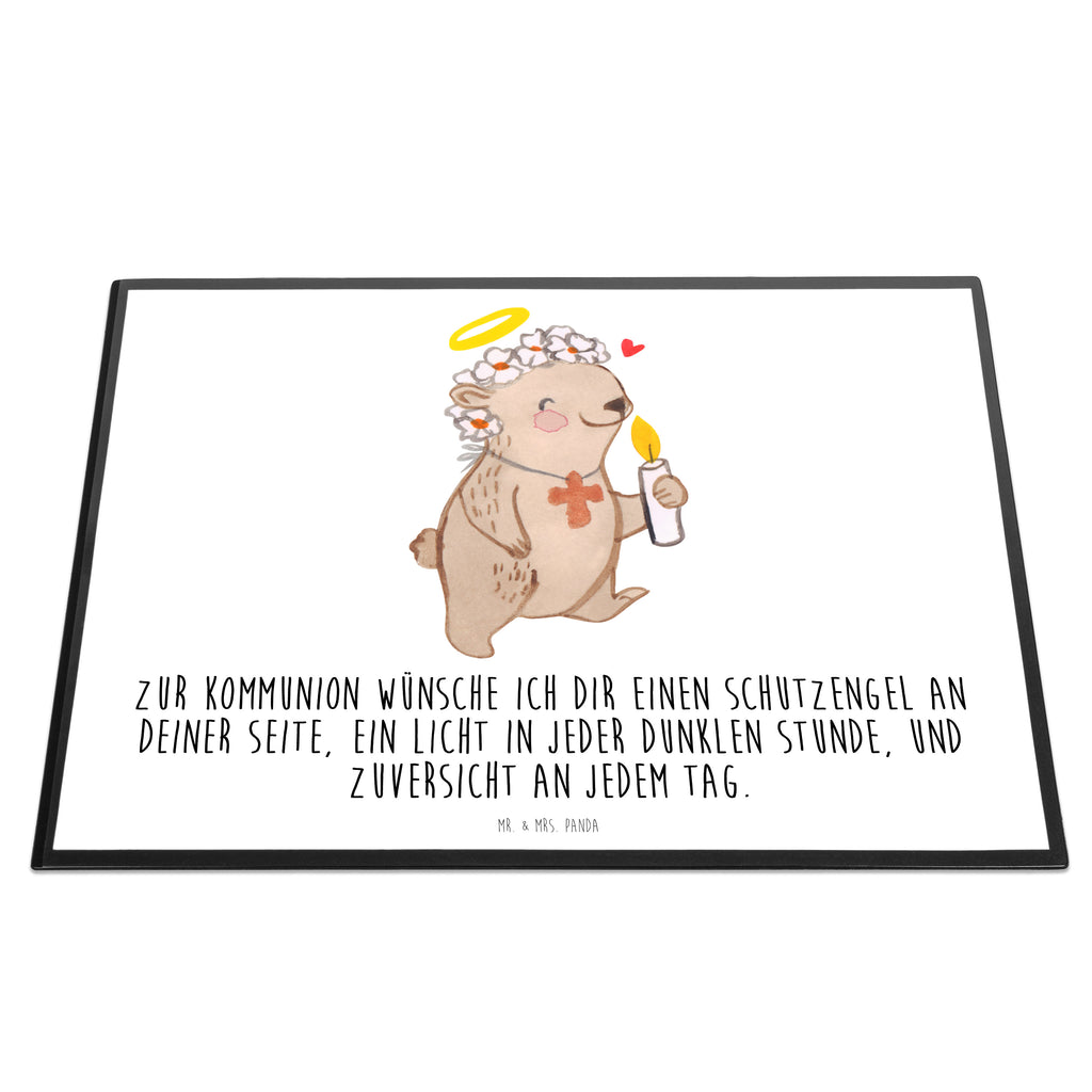 Schreibtischunterlage Bär Kommunion Mädchen Kommunion, Kommunion Geschenk, Kommunion Dankeschön, Glauben, Liebe, Gott, Gläubig Schreibunterlage, Schreibtischauflage, Bürobedarf, Büroartikel, Schreibwaren, Schreibtisch Unterlagen, Schreibtischunterlage Groß  Konfirmation, Kommunion, Jugendweihe, Konfirmation Geschenk